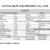 L920UW HLW WIDE BODY UNDERGROUND WHEEL LOADER SPECIFICATION