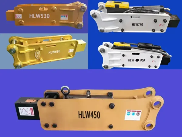 hydraulic breaker hydraulic hammer top-type HLW-450-530-680-750-850